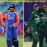 India vs Pakistan Women's World Cup 2026 Scorecard