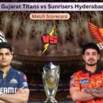gujarat titans vs sunrisers hyderabad match scorecard