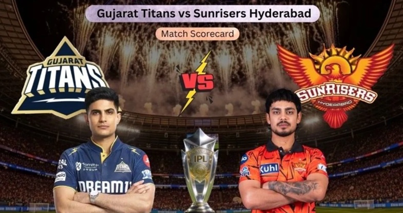 gujarat titans vs sunrisers hyderabad match scorecard