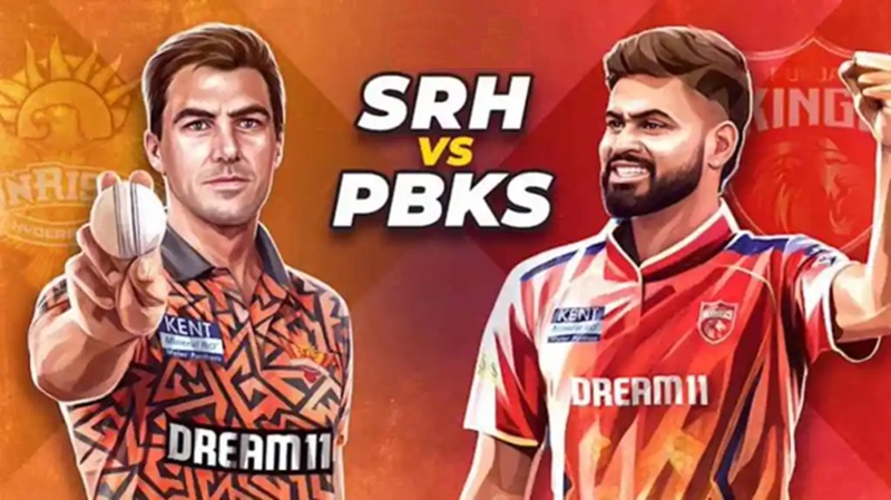 Sunrisers Hyderabad vs Punjab Kings Standings